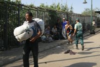 La frontera de Melilla con Marruecos sufre colas de hasta cuatro horas