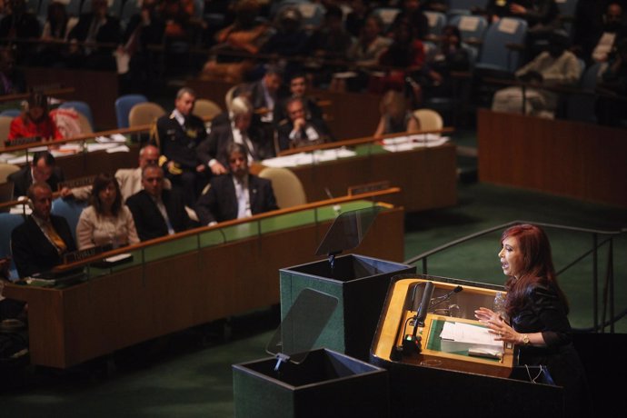  Cristina Fernández En Asamblea General De La ONU