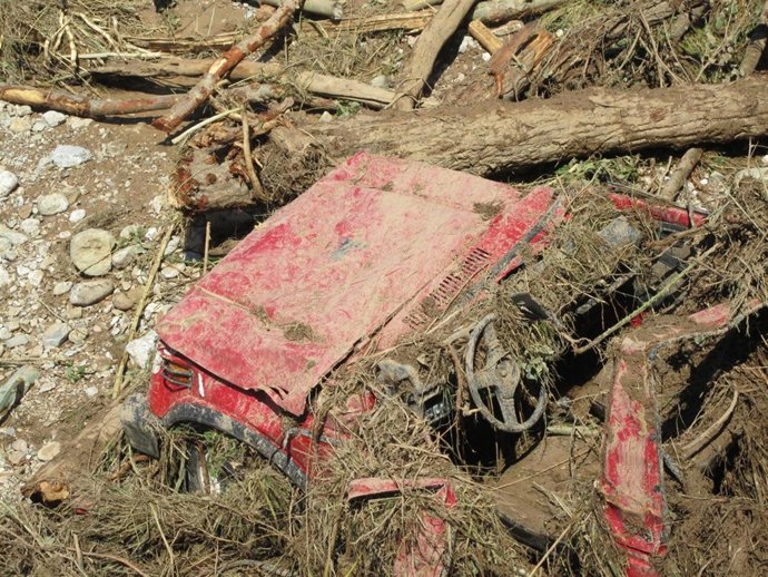 El coche del hombre desparecido 