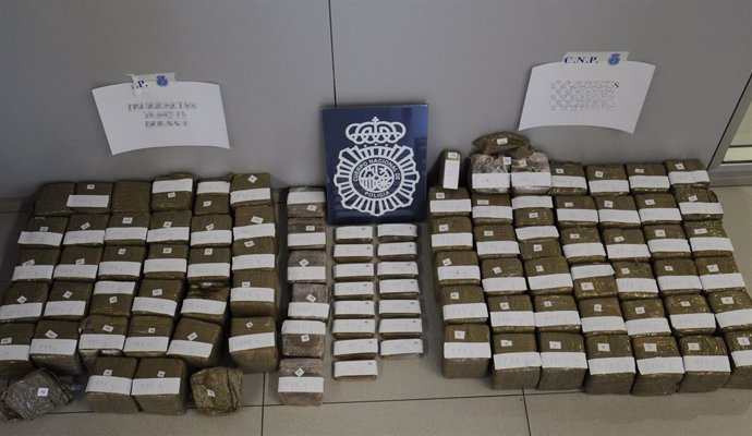 Intervenidos 76 kilos de hachish