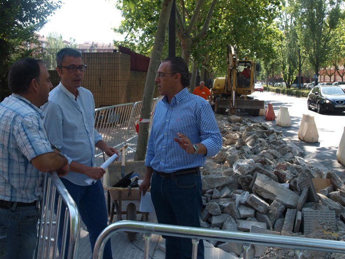 Obras en proximidades de colegios