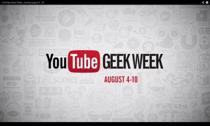 Geek Week YouTube