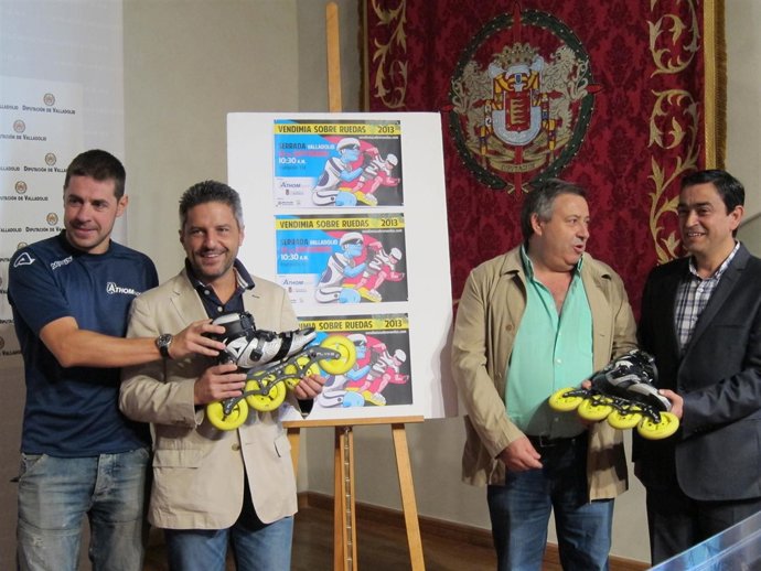 Presentación de la actividad 'Vendimia sobre ruedas'.