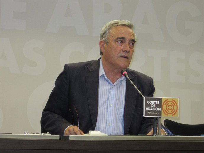 El portavoz del PSOE en las Cortes de Aragón, Javier Sada