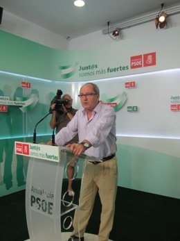 El secretario de Organización del PSOE-A, Juan Cornejo
