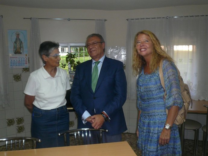 Fermosel durante la visita