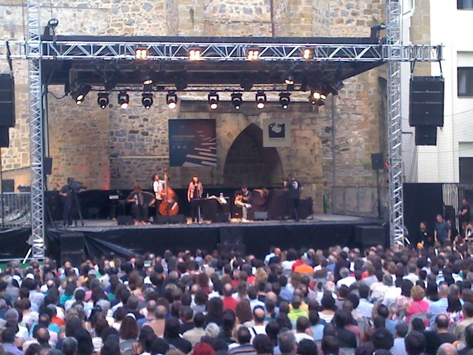 Concierto del Heineken Jazzaldia.