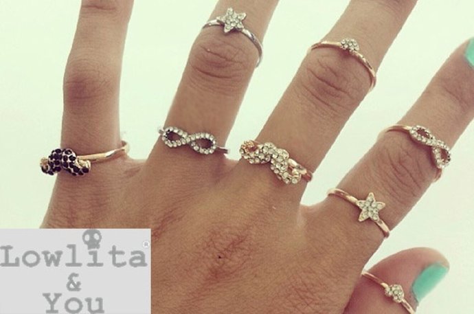 Únete a la moda de Anillos mini