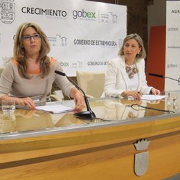 Cristina Teniente, Gobierno Extremadura