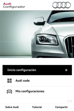 Nueva App de Audi para configurar el coche