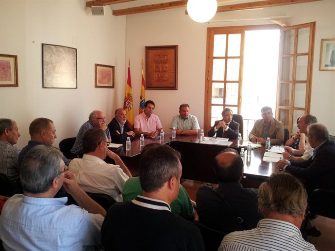 La reunión se ha celebrado el Oliete