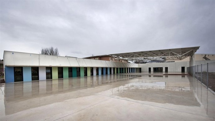 Imagen de un colegio en Navarra