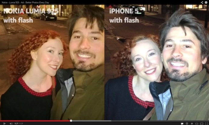 Pantallazo spot Nokia Lumia 925