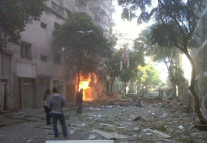 Explosión en Rosario