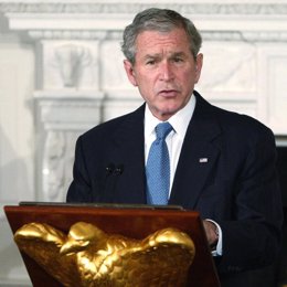 El presidente estadounidense, George W. Bush