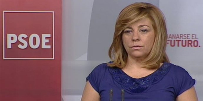 Elena Valenciano en Ferraz