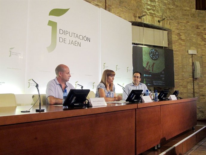 Rueda de prensa de la presentación de la Cita con la Música Folk de Jódar