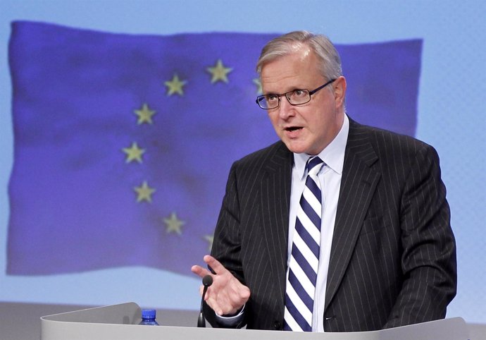 El vicepresidente de la Comisión Europea, Olli Rehn