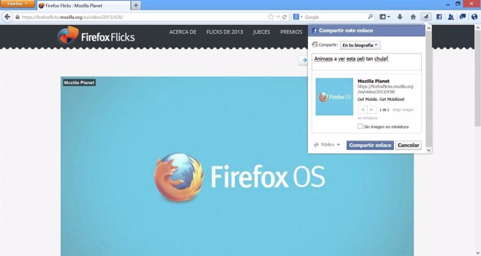 Ya está disponible Firefox 23 navegador web