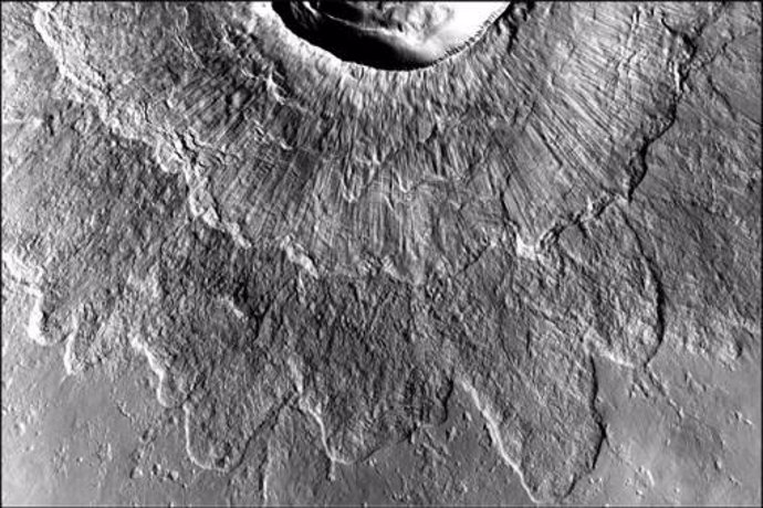 Dobles Cráteres en Marte