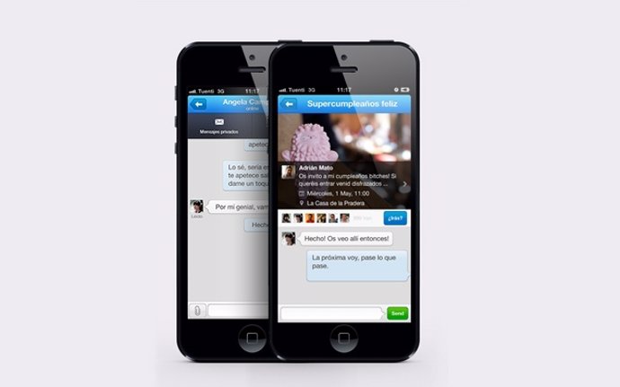 Tuenti presenta novedades para su aplicación en iPhone
