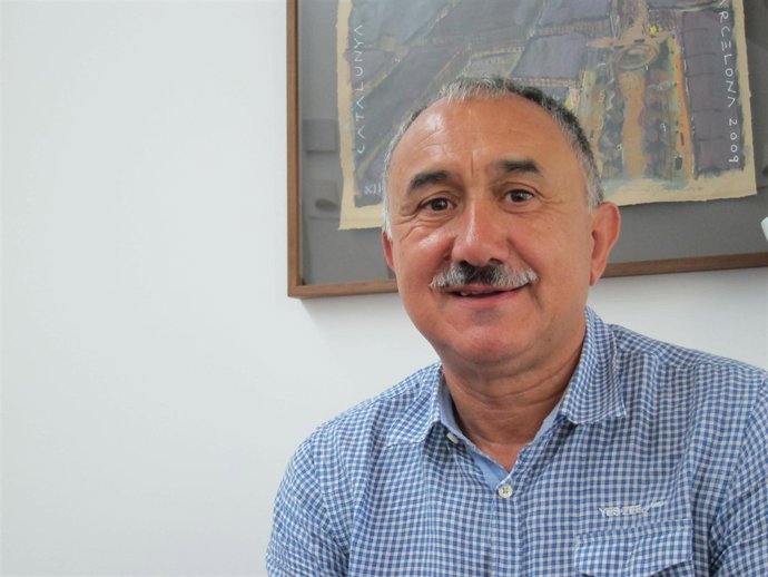 El secretario general de UGT Catalunya, Josep Maria Àlvarez (UGT)