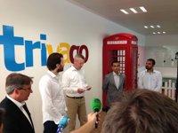 García destaca que el ParcBit tiene que seguir creciendo para que vengan empresas internacionales, como Trivago