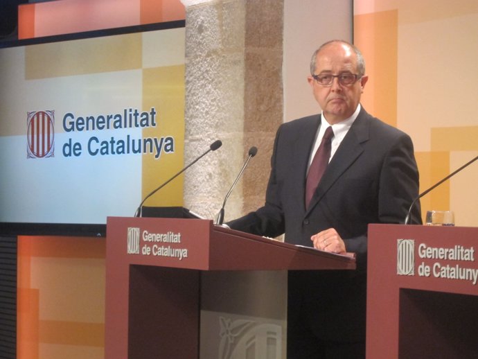 El conseller Felip Puig, tras el Consell Executiu