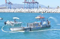 El Ayuntamiento comprueba la eficacia de sus planes de emergencia en el mar con un simulacro en La Caleta