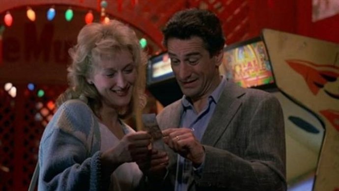 Robert de Niro y Meryl Streep en 'Falling in love'