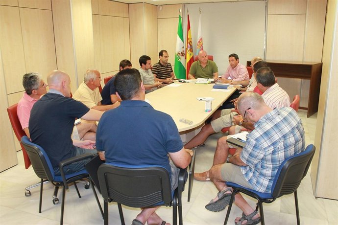 Reunión de la mesa de movilidad de La Rinconada.