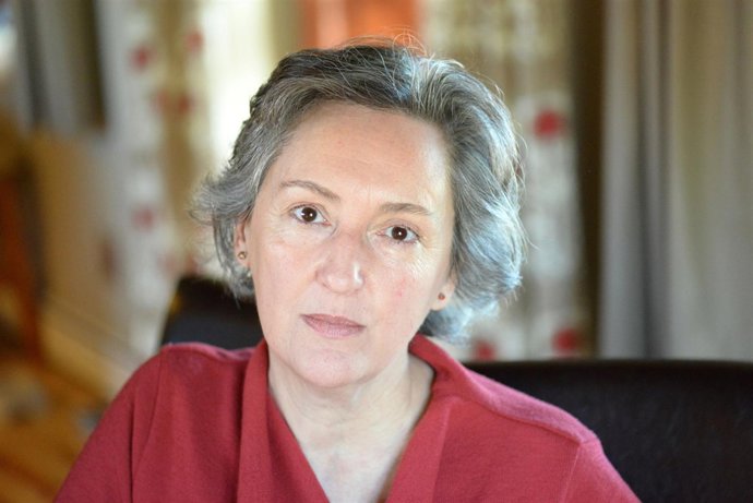 La escritora Menchu Gutiérrez