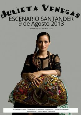 Julieta Venegas este viernes en Escenario Santander