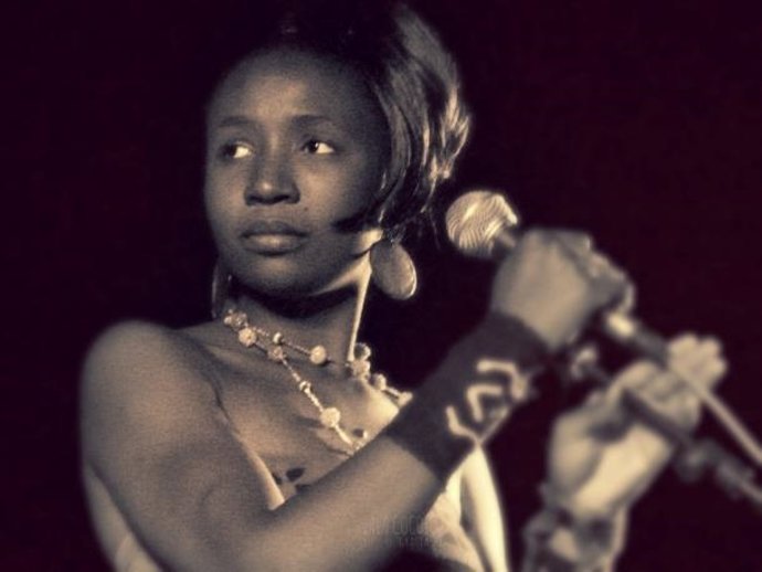 La cantante africana Nakany Kanté.