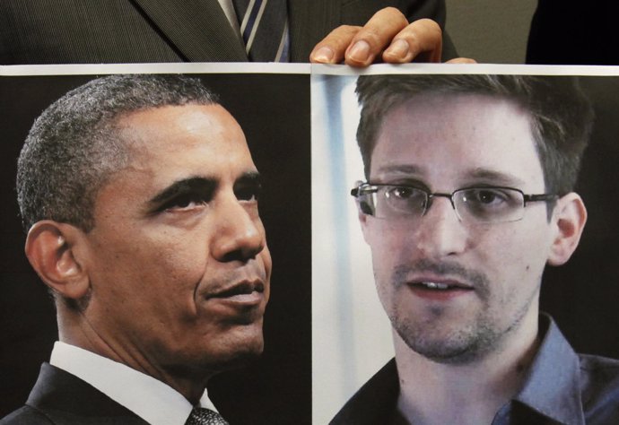 Montaje Obama Snowden