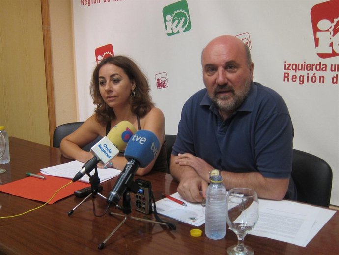 María José Rpdríguez, izq; José Álvarez- Castellanos