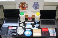 Detenidos en Valladolid los dos ocupantes de un vehículo a quienes se incautaron 300 gramos de cocaína