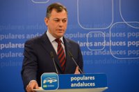 PP-A acusa a Valderas de ser "cómplice de la corrupción" de los ERE y no cree que Andalucía pueda "pasar página"