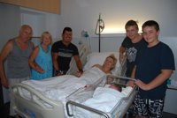 La bebé de 6,20 kilos se encuentra "controlada, en observación y sorprendentemente bien" de salud