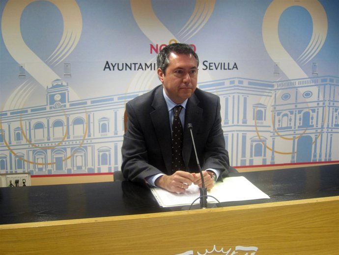 El Portavoz Municipal Del PSOE De Sevilla, Juan Espadas