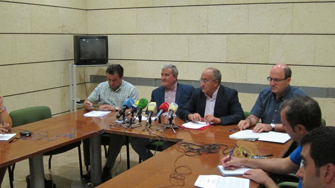 Rueda de prensa de COAG, Fecoam, Fapen y Aenor