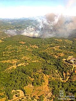 Incendio de Garcibuey (Salamanca)