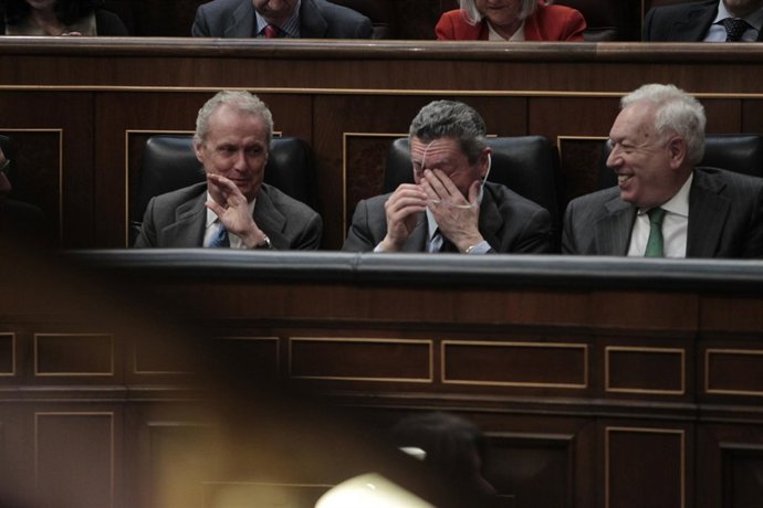 García-Margallo y Gallardón en el Congreso