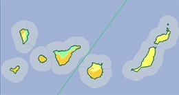 Mapa de previsiones de la Aemet para el domingo 11 de agosto