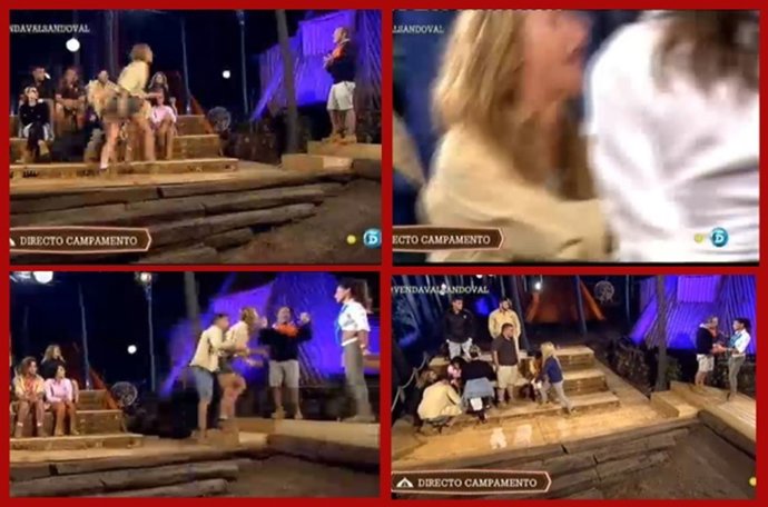 Víctor Sandoval la lía con Mónica Pont en Campamento de Verano 