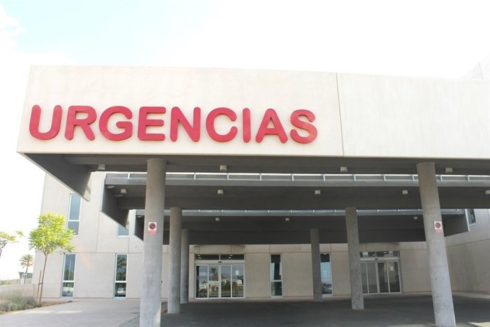 Fachada de Urgencias del Hospital del Vinalopó