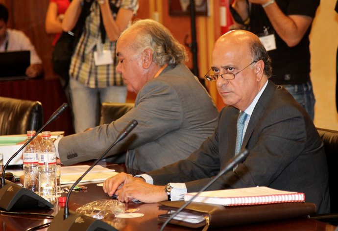 José González Mata, ante la comisión del caso ERE