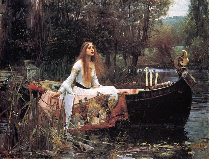 'La Dama De Shalott', Un Cuadro De John William Waterhouse 