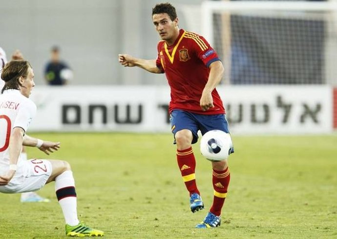 Koke Resurección con la Sub-21