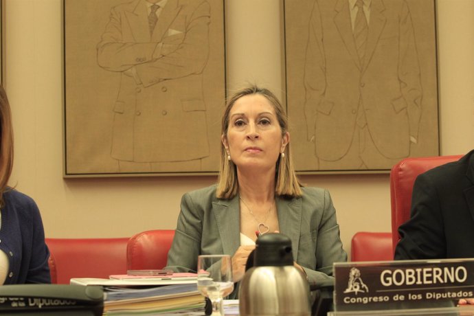 Ana Pastor en la comisión sobre el accidente de Santiago